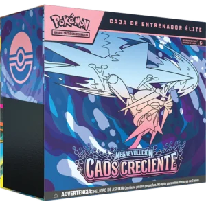 ESPAÑOL Pokemon TCG Mega Evolution - Chaos Rising - Elite Trainer Box